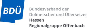 Logo BDÜ Hessen, Regionalgruppe Frankfurt